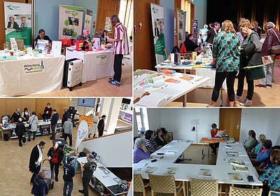 Collage mit Szenen der Engagementmesse